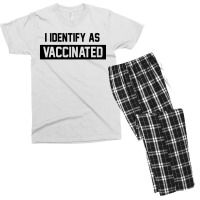 Vaccinated Men's T-shirt Pajama Set | Artistshot