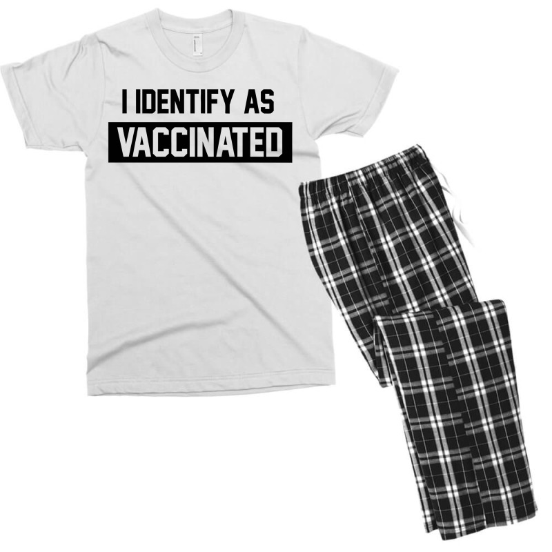 Vaccinated Men's T-shirt Pajama Set by Emilee | Artistshot