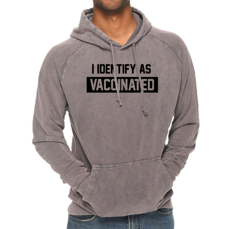 Vaccinated Vintage Hoodie by Emilee | Artistshot