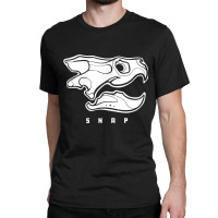 Common Snapping Turtle Skull, Side View. For Reptiles Lovers Classic T-shirt | Artistshot