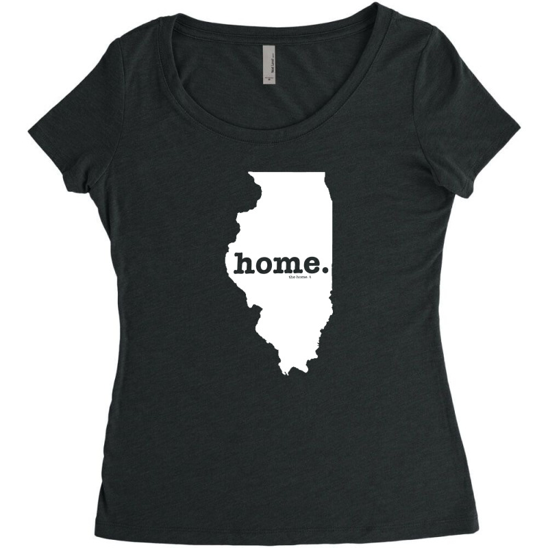 The Illinois Home Women's Triblend Scoop T-shirt by Ilmunsyatir | Artistshot