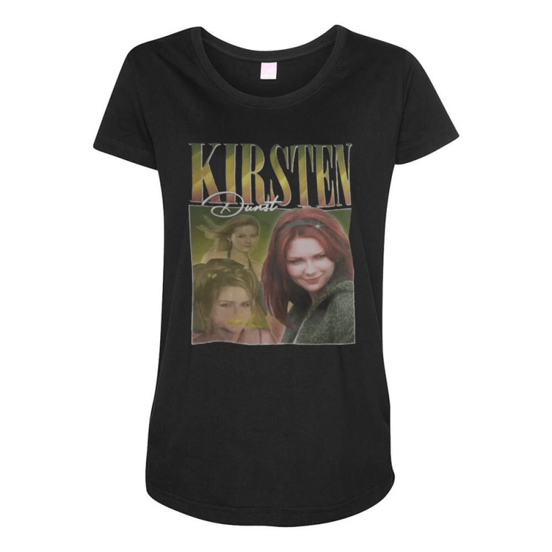 Kirsten Dunst, The Kirsten Dunst, Kirsten, Dunst, Kirsten Dunst Art, K Maternity Scoop Neck T-shirt by SHOPWINHS | Artistshot