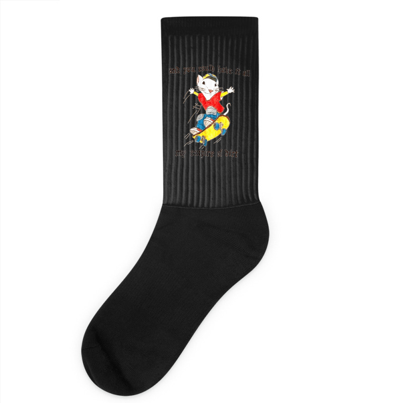 Stuart Little You Could Have It All My Empire Of Dirt Skateboard Meme  Socks | Artistshot