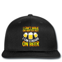 I Cant Walk On Water But I Can Stagger On Beer Gifts Men Printed Hat | Artistshot