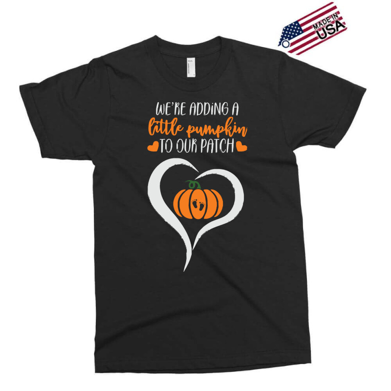 Pumpkin Halloween T  Shirt We're Adding A Little Pumpkin To Our Patch Exclusive T-shirt | Artistshot