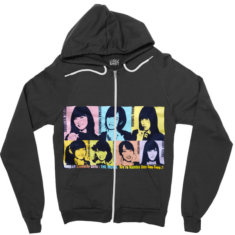 Japanese Idol Group, Japanese Idol Group Nmb48 Geinin, Japanese, Idol, Zipper Hoodie by SHOPWINHS | Artistshot