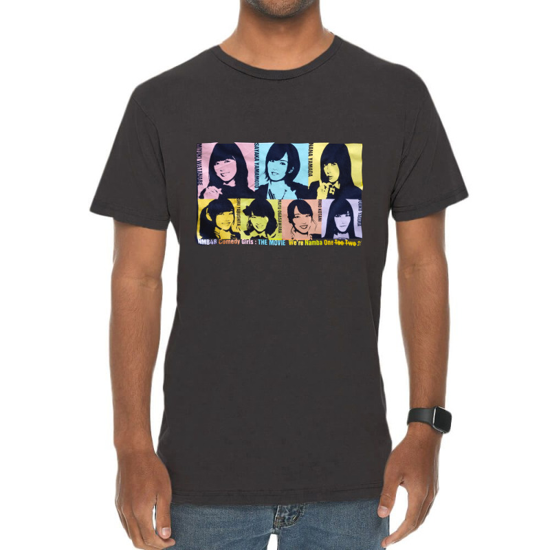 Japanese Idol Group, Japanese Idol Group Nmb48 Geinin, Japanese, Idol, Vintage T-Shirt by SHOPWINHS | Artistshot