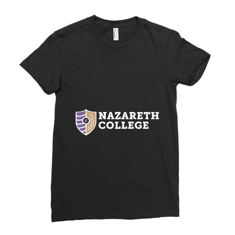 Nazareth College Ladies Fitted T-Shirt by cm-arts | Artistshot