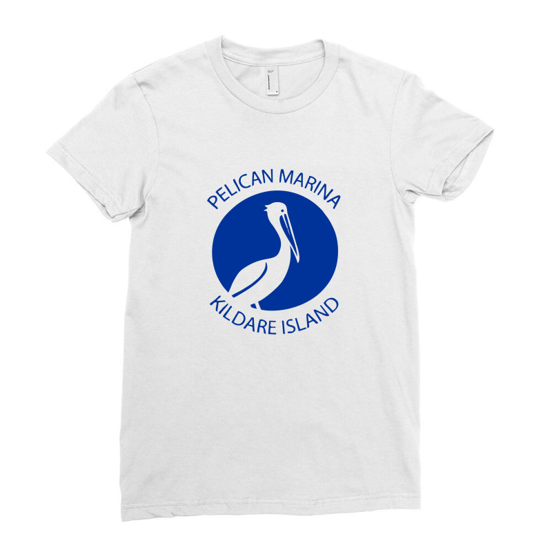 Pelican Marina Kildare Island Ladies Fitted T-Shirt by cm-arts | Artistshot