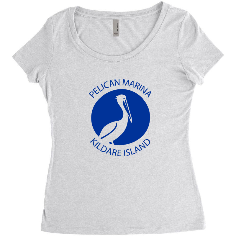 Pelican Marina Kildare Island Women's Triblend Scoop T-shirt by cm-arts | Artistshot