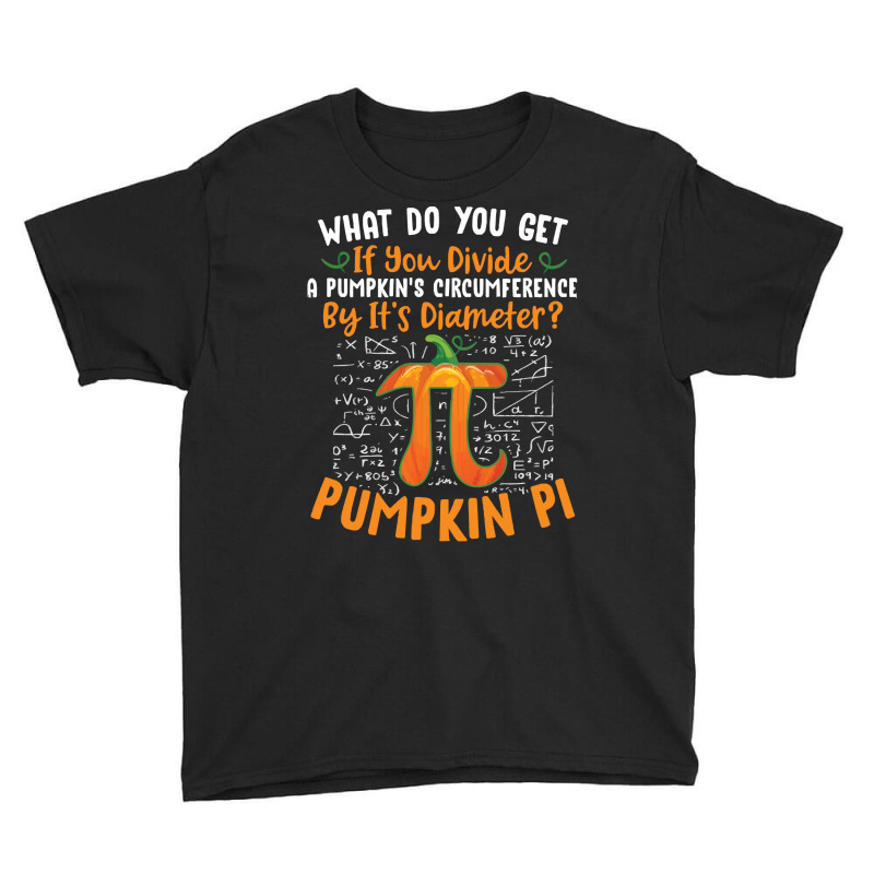 Pumpkin Pi Halloween Costume T  Shirt Funny Pumpkin Pi Halloween Costu Youth Tee | Artistshot