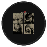 Let It Zombie, The Let It Zombie, Let, Zombie, Let It Zombie Art, Let  Round Patch | Artistshot