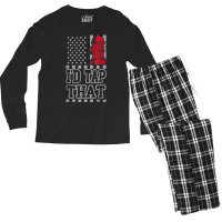 I'd Tap That Funny Firefighter Pride Men's Long Sleeve Pajama Set | Artistshot