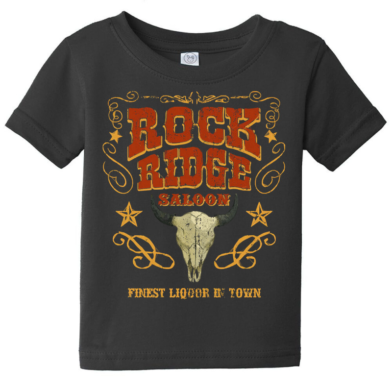 Rock Ridge Saloon, Rock Ridge Saloon Art, Rock Ridge Saloon Vintage, R Baby Tee by SHYUODAA | Artistshot