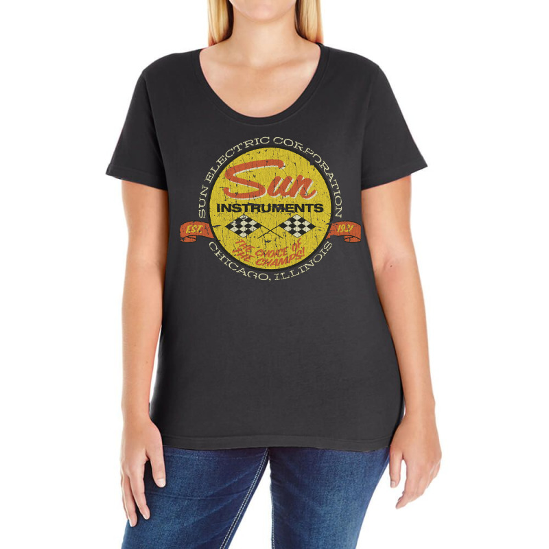 Sun Instruments, The Sun Instruments, Sun Instruments Art, Sun Instrum Ladies Curvy T-Shirt by SHYUODAA | Artistshot