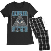 Paranormal Investigator Ghost Hunter Halloween Costume Women's Pajamas Set | Artistshot