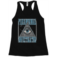 Paranormal Investigator Ghost Hunter Halloween Costume Racerback Tank | Artistshot