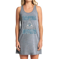 Paranormal Investigator Ghost Hunter Halloween Costume Tank Dress | Artistshot