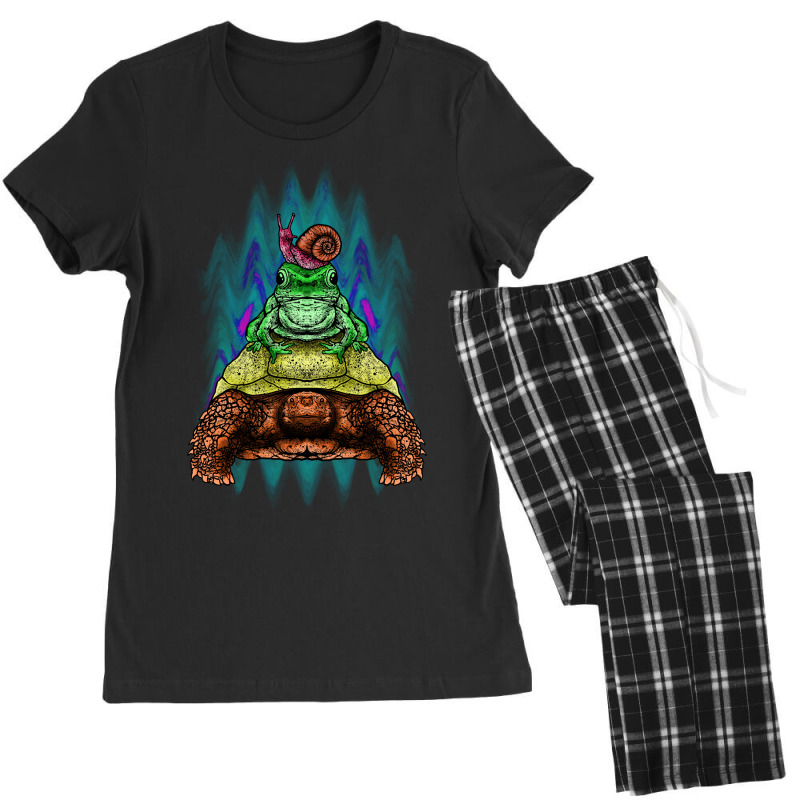 Turtle And Friends Women's Pajamas Set | Artistshot