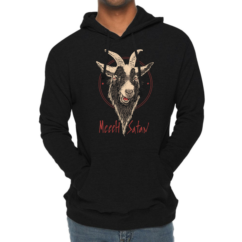 Meeeh Satan, Meeeh Satan Vintage, Meeeh Satan Art, Meeeh Satan Paintin Lightweight Hoodie by SHOPWINHS | Artistshot