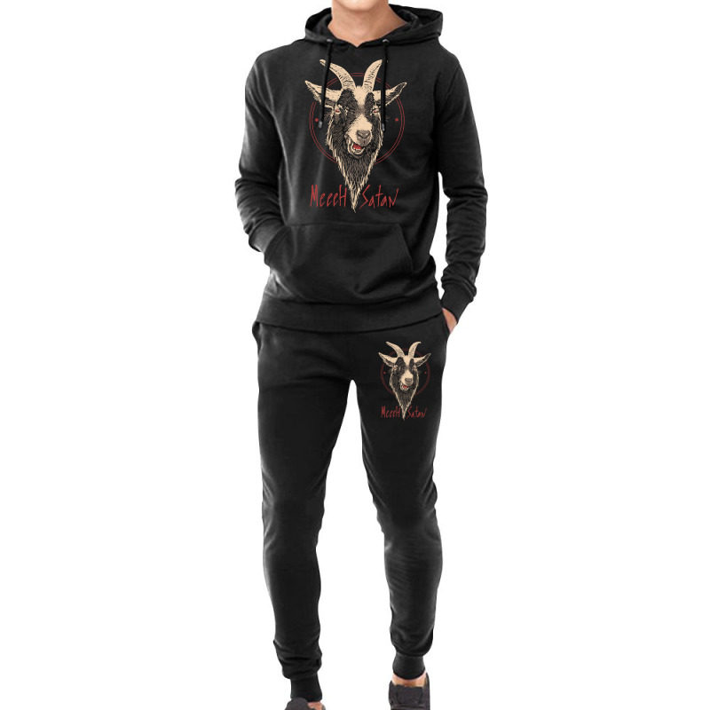 Meeeh Satan, Meeeh Satan Vintage, Meeeh Satan Art, Meeeh Satan Paintin Hoodie & Jogger set by SHOPWINHS | Artistshot