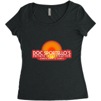 Doc Sportello Private Investigations Women's Triblend Scoop T-shirt | Artistshot