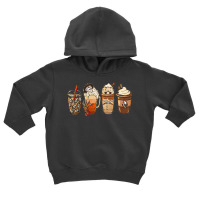 Horror Movie And Coffee Halloween Spooky Season Coffee Lover Toddler Hoodie | Artistshot