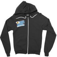 Uruguay Zipper Hoodie | Artistshot