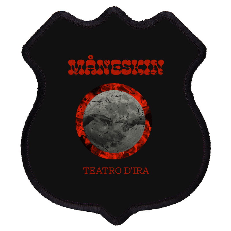 Maneskin Teatro Dira, Maneskin Teatro Dira Vintage, Maneskin Teatro Di Shield Patch | Artistshot