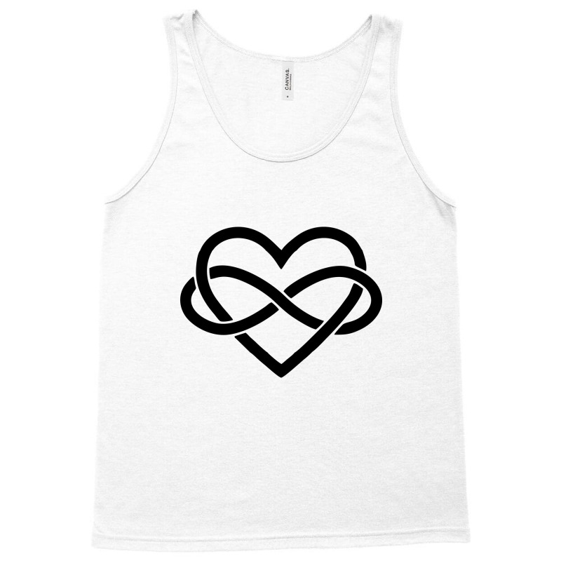 Polyamory Infinity Heart And Infinite Love Tank Top by cm-arts | Artistshot