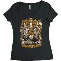 Iberian Hecate Fitted Women's Triblend Scoop T-shirt | Artistshot