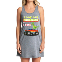 Look Out Kindergarten Here I Come Dinosaurs Back To School Tank Top Tank Dress | Artistshot