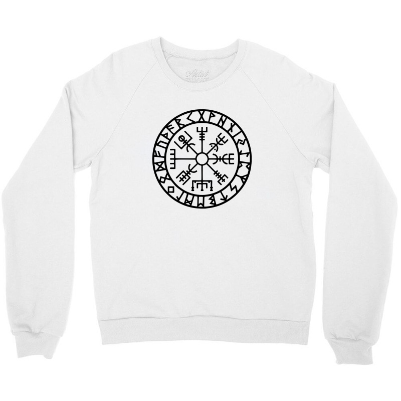 The Vegvisir   Norse Mythology Crewneck Sweatshirt by cm-arts | Artistshot