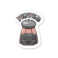 Matching Halloween Salt & Pepper Costume For Couples Sticker | Artistshot