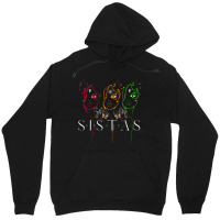 Sistas - Classy Womens Black Pride Colorful Soulful Video Games Charac Unisex Hoodie | Artistshot