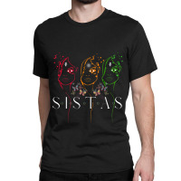 Sistas - Classy Womens Black Pride Colorful Soulful Video Games Charac Classic T-shirt | Artistshot