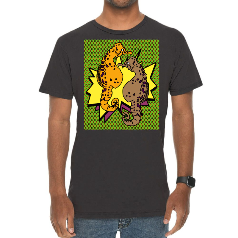 Seahorse Waters Vintage T-shirt | Artistshot