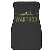 Olive Green A-10 Warthog Art-usa Military Jets Front Car Mat | Artistshot