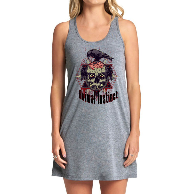 The Crow Eating Brains, The Crow, Eating Brains, The Crow Eating Brain Tank Dress by cm-arts | Artistshot