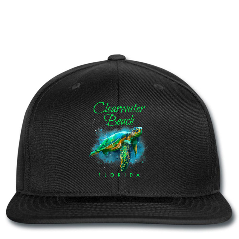 Clearwater Beach Florida Watercolor Sea Turtle Printed hat by NikoPittman | Artistshot