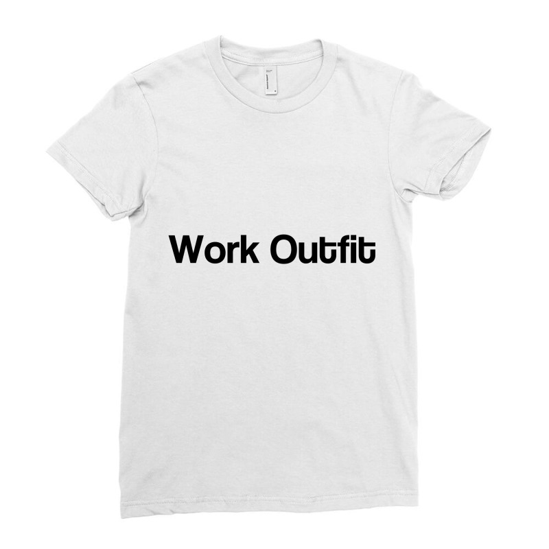 Work Outfit Ladies Fitted T-Shirt by wahidin77 | Artistshot