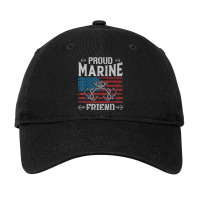 Proud Marine Friend Adjustable Cap | Artistshot