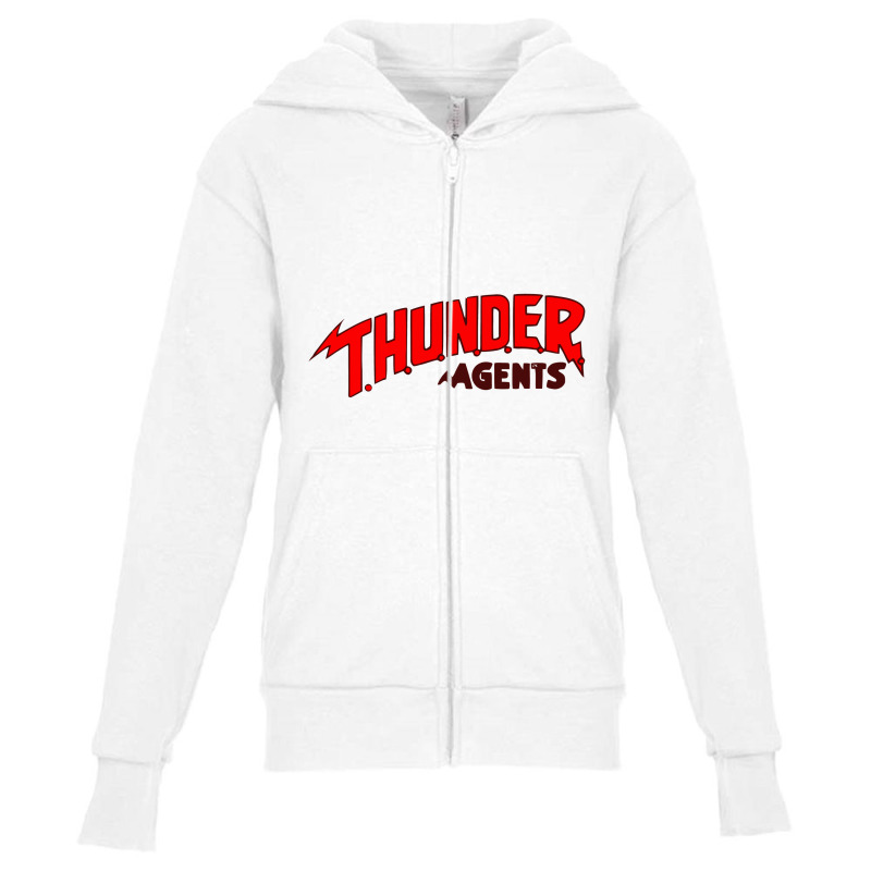 Thunder Agents Youth Zipper Hoodie | Artistshot