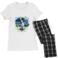 Jack Russell Terrier Night,jack Russell Terrier Women's Pajamas Set | Artistshot