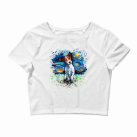 Jack Russell Terrier Night,jack Russell Terrier Crop Top | Artistshot