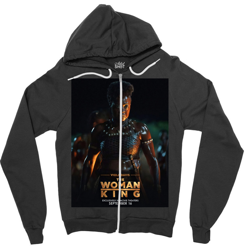 The Woman King Zipper Hoodie by Ha Thu | Artistshot