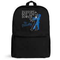 Dystopian Got You Down Try Dissociating Funny Backpack | Artistshot