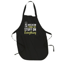 Sarcasm Lover T  Shirt Sarcasm I Sprinkle That Stuff On Everything, Fu Full-length Apron | Artistshot