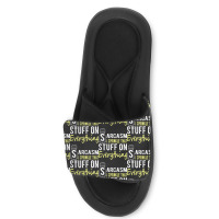 Sarcasm Lover T  Shirt Sarcasm I Sprinkle That Stuff On Everything, Fu Slide Sandal | Artistshot