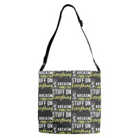 Sarcasm Lover T  Shirt Sarcasm I Sprinkle That Stuff On Everything, Fu Adjustable Strap Totes | Artistshot